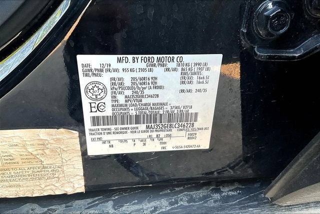 2020 Ford EcoSport SE