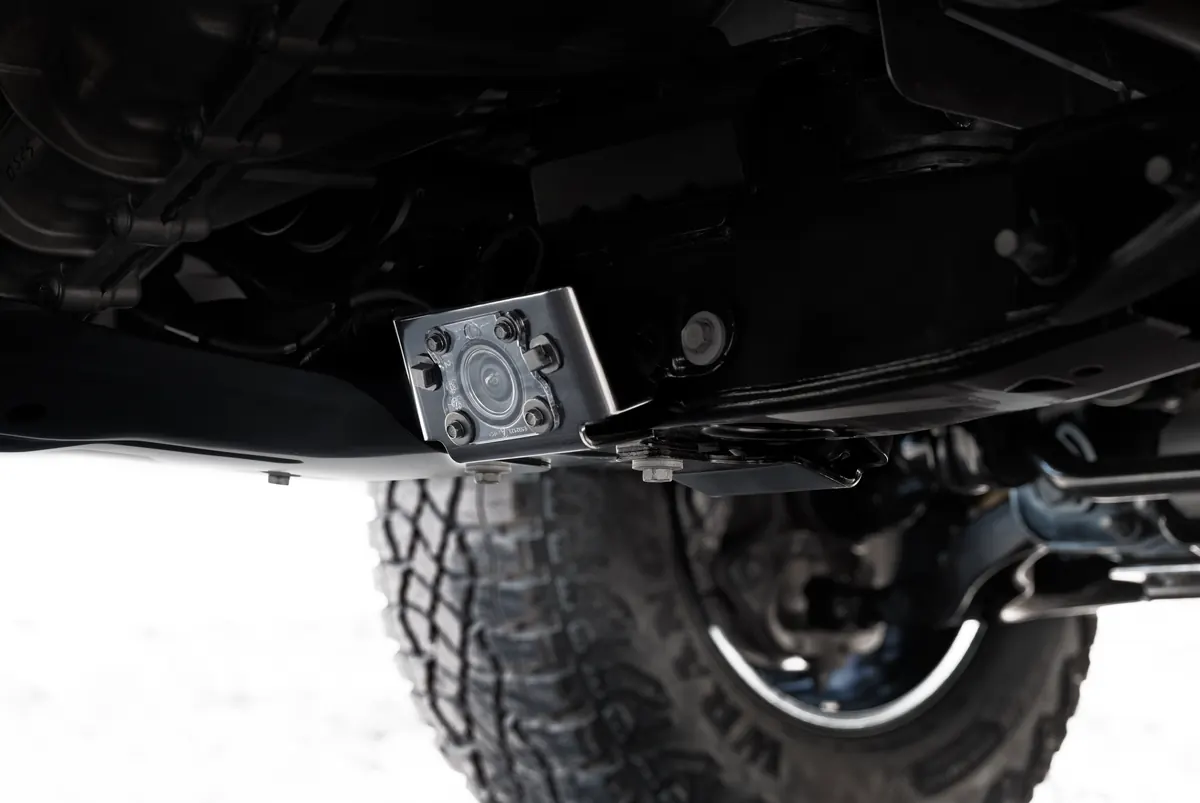 2026 GMC Canyon underbody camera at AutoWorld GMC in Mineral Wells TX