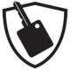 GMC Protection Gap Coverage Logo with a Car Key Icon - AutoWorld GMC in Mineral Wells TX