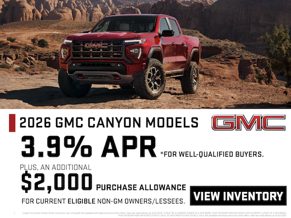 Shop 2026 GMC Canyon Offer