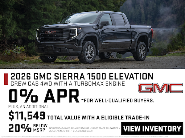 Shop 2026 GMC Sierra 1500 Offer