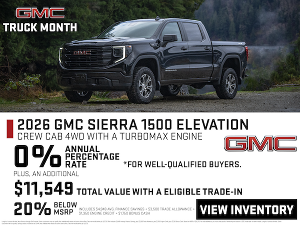 Shop GMC Sierra 0% APR Finance Offer