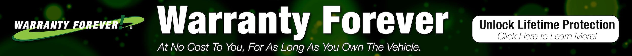 Warranty Forever at Autoworld GMC