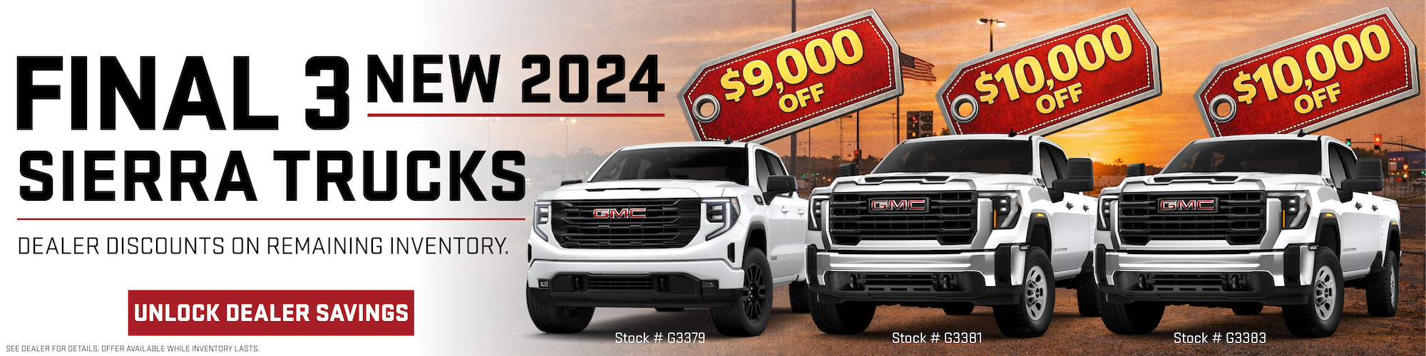 SHOP FINAL 3 NEW 2024 GMC TRUCKS!